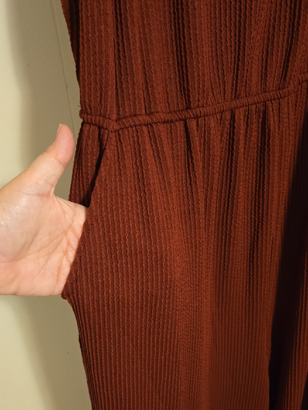 Maurices Wavy Ribbed Jumpsuit - Picture 5 of 11